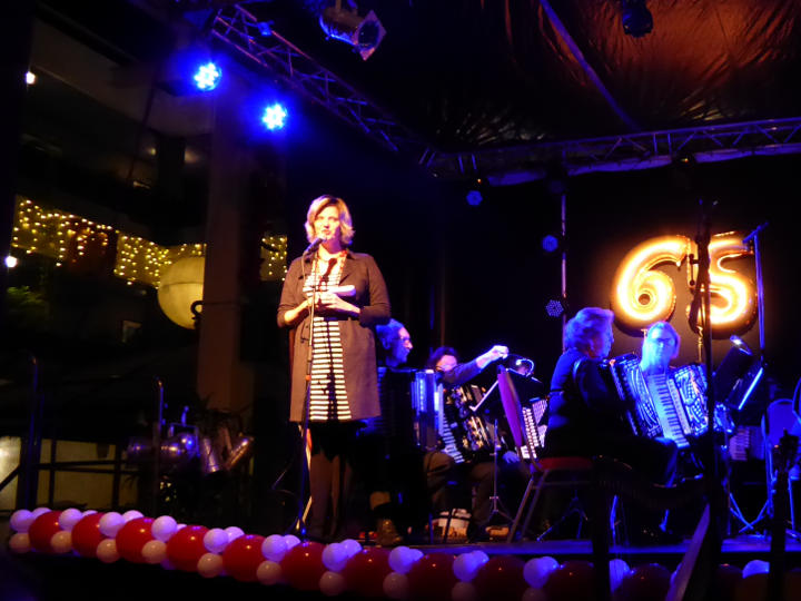 Accordeonola en SYA in Hotel Den Helder