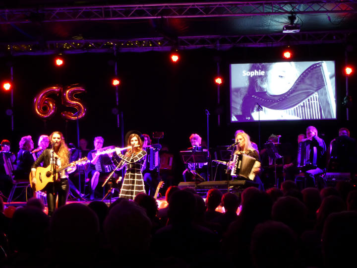 Accordeonola en SYA in Hotel Den Helder