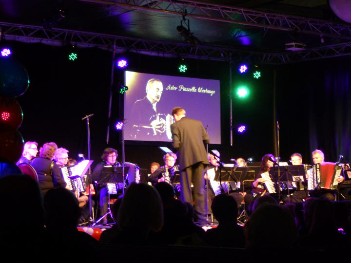 Accordeonola en SYA in Hotel Den Helder