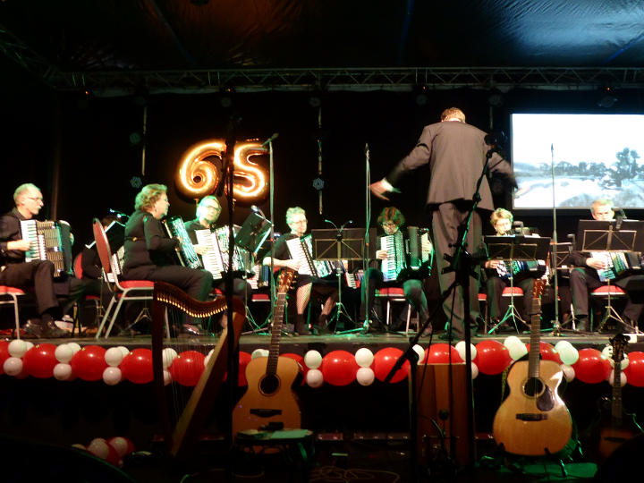 Accordeonola en SYA in Hotel Den Helder