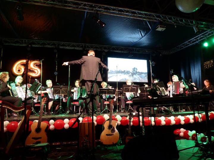 Accordeonola en SYA in Hotel Den Helder