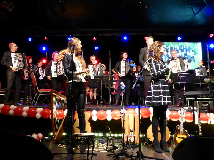 Accordeonola en SYA in Hotel Den Helder