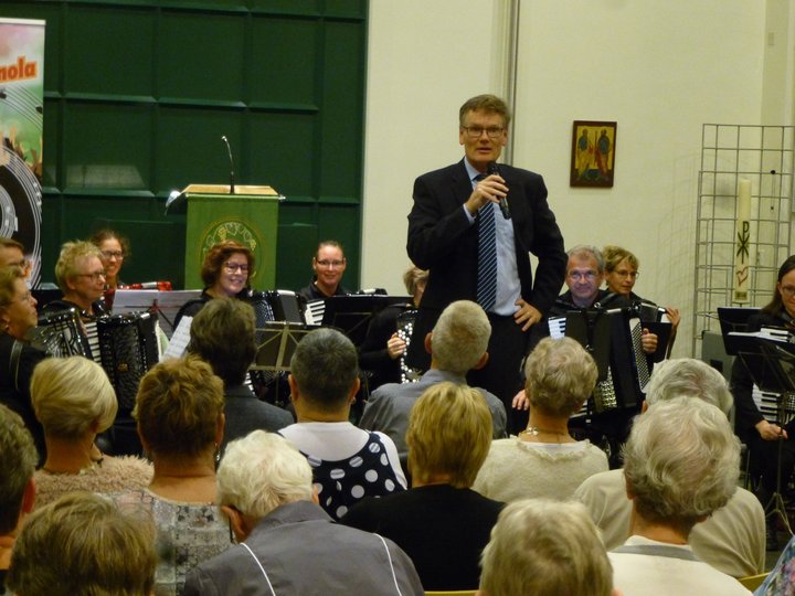Accordeonola in Ontmoetingskerk Julianadorp
